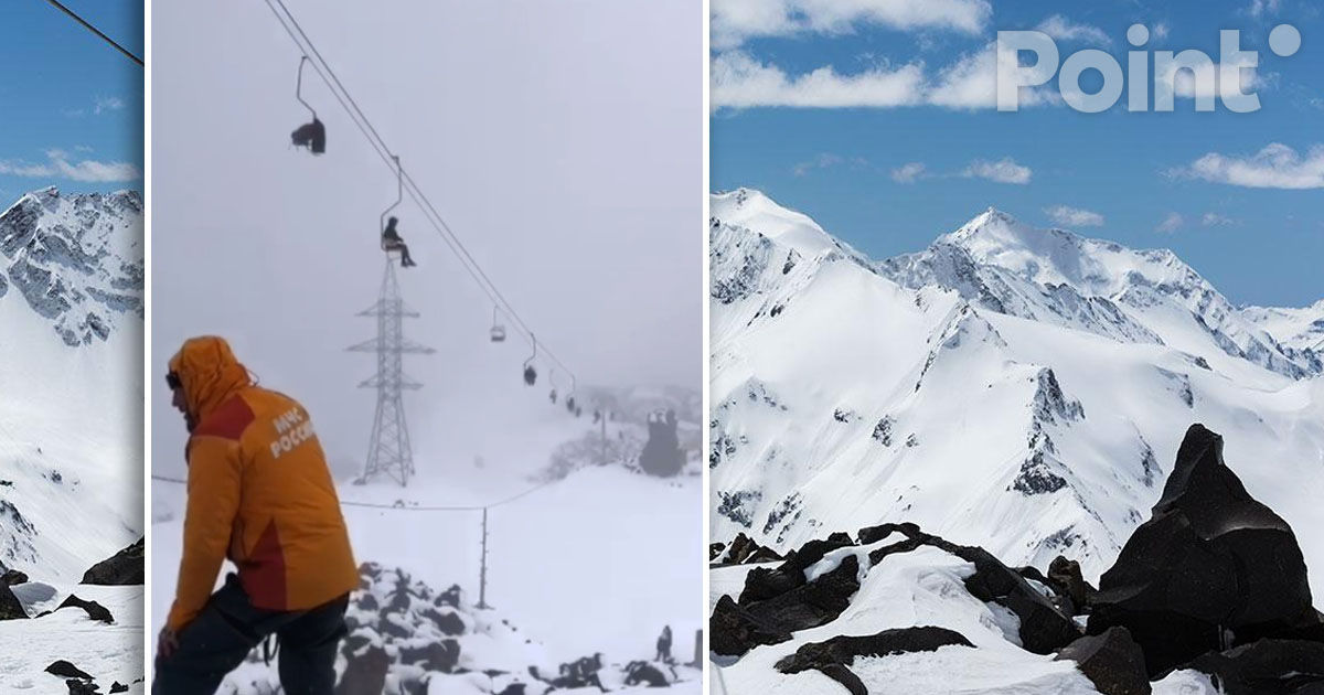 Două persoane au murit pe Elbrus în urma prăbușirii unui telescaun.
