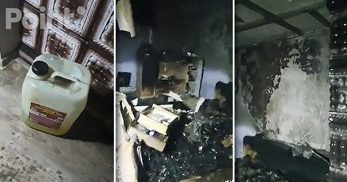 Житель Сынжерейского района поджег дом, разозлившись на то, что его жена уехала в Италию.