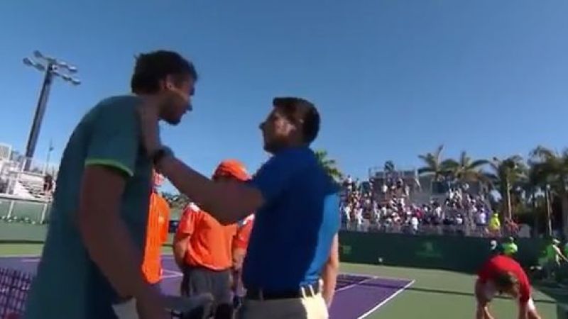 Miami: Doi tenismeni, la un pas să se ia la bătaie chiar pe teren