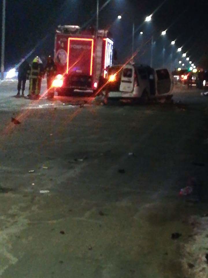 Un nou accident cu taxi în Capitală: Un mort și trei răniți