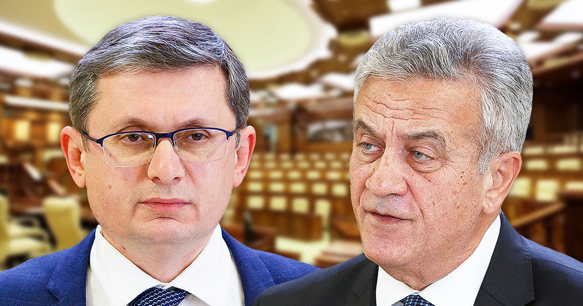 В начале сессии в парламенте произошел скандал. Коллаж: Point.md