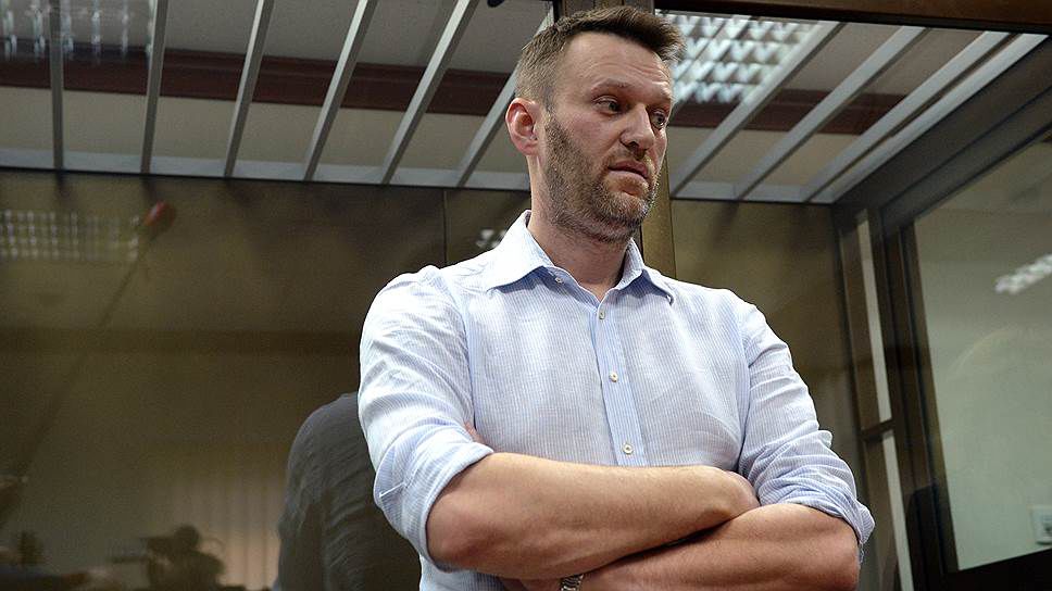 Оппозиционер Алексей Навальный.