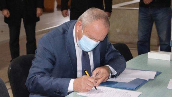Кандидат от PAS Борис Маркоч подал документы для участия в выборах на пост мэра Бельц.