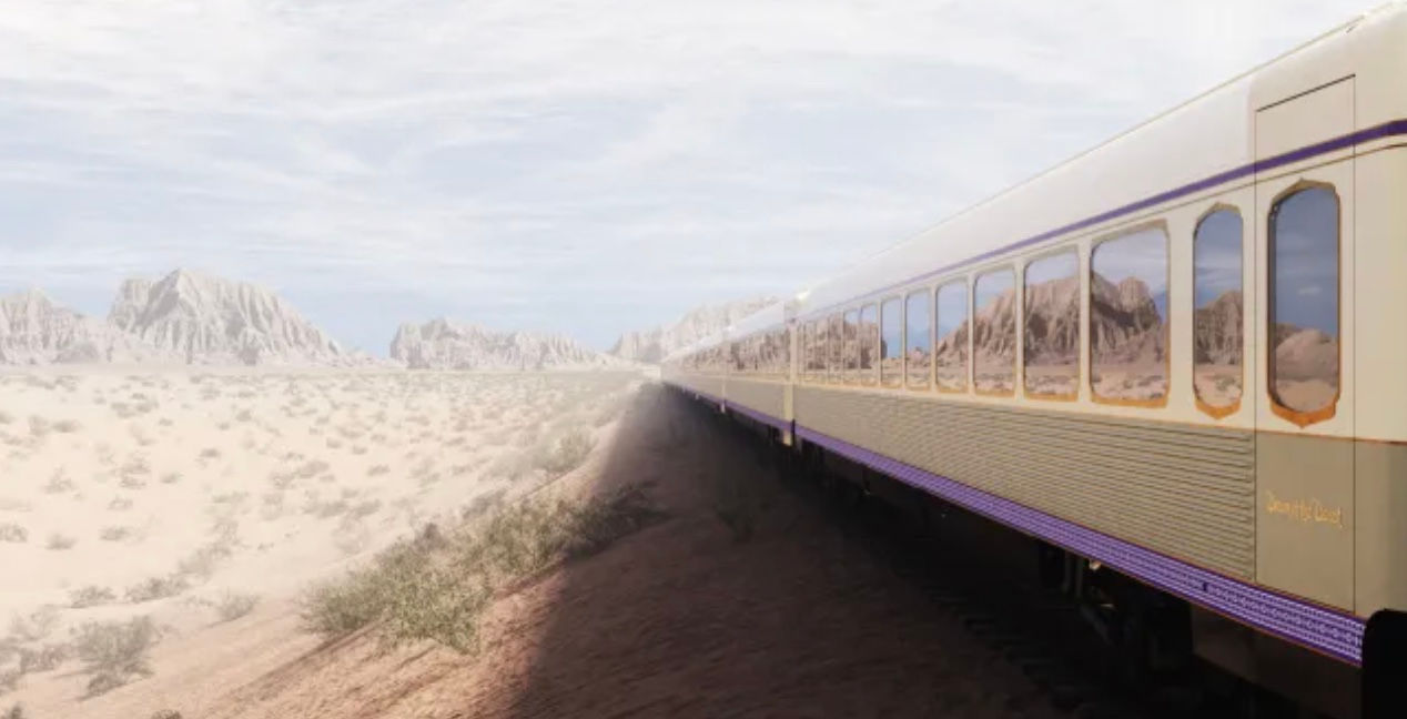 Arabia Saudită a prezentat proiectul trenului de lux Dream of the Desert.