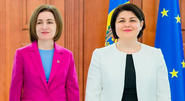 Президент Майя Санду поблагодарила экс-премьера Наталью Гаврилица.