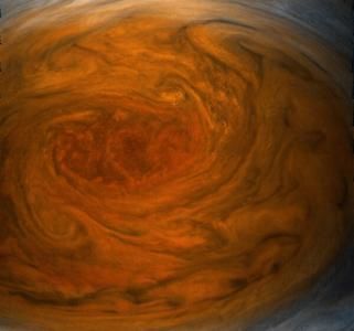 NASA a publicat imagini uimitoare cu „Marea Pată Roșie” de pe Jupiter
