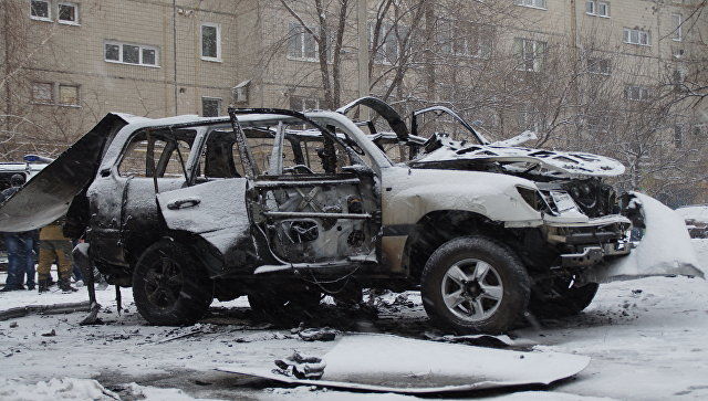 Около 8 утра прогремел взрыв на одной из улиц в районе центра города.