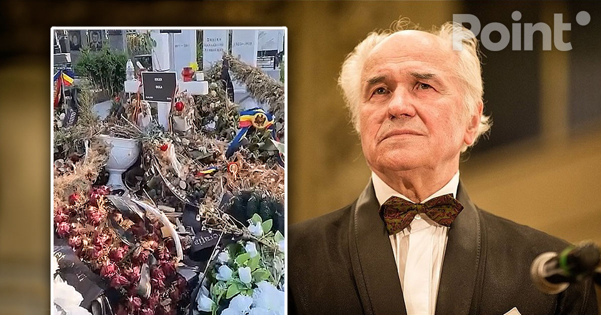 Mormântul lui Eugen Doga, adus în ordine după criticile de pe rețelele sociale.