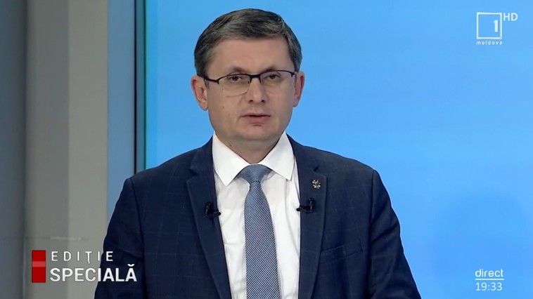 Председатель парламента Игорь Гросу. 