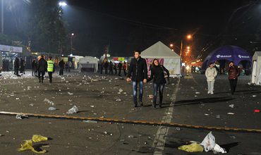 Дополнительно из сквера Кафедрального собора и парка Штефана чел Маре вывезли примерно 22 тонны мусора.