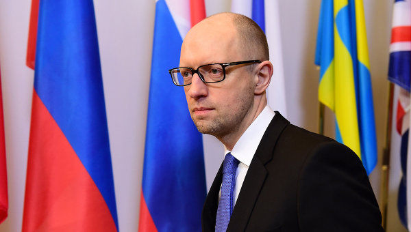 Премьер-министр Украины Арсений Яценюк.