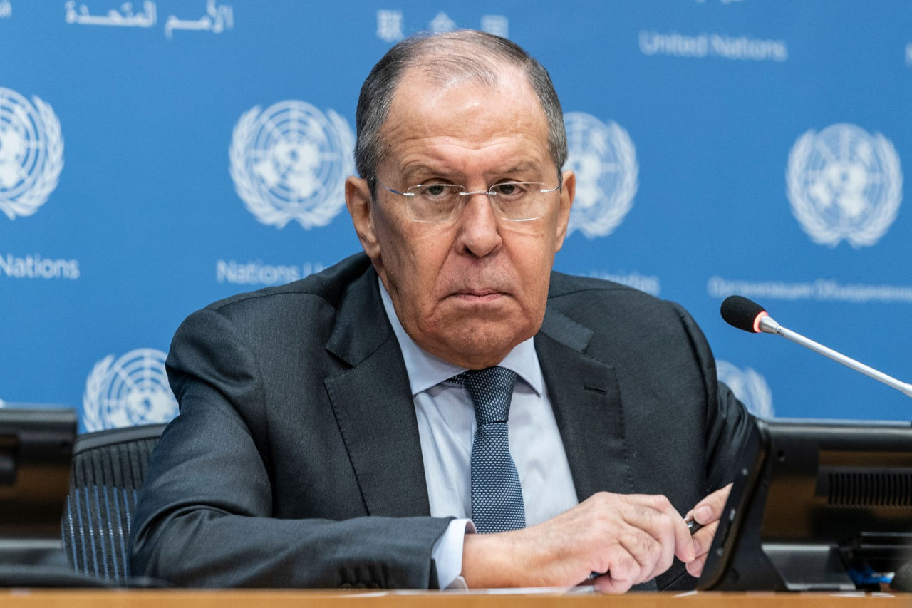 Министр иностранных дел России Сергей Лавров.