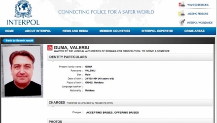 Deputatul PDM a fost dat în urmărire internaţională de Poliţia română la 22 mai curent.