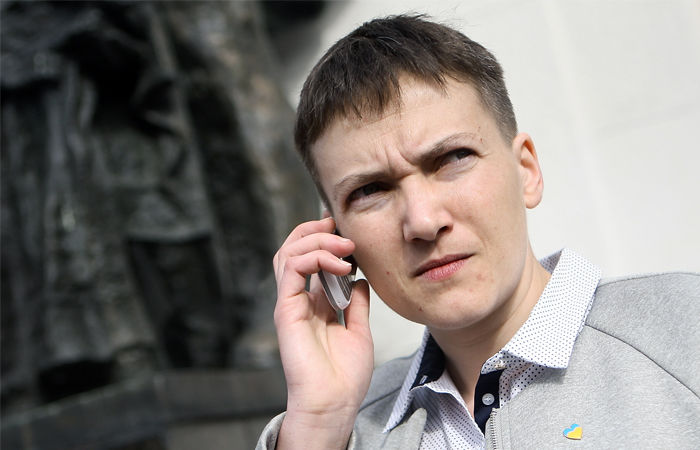 Депутат Верховной рады Надежда Савченко.