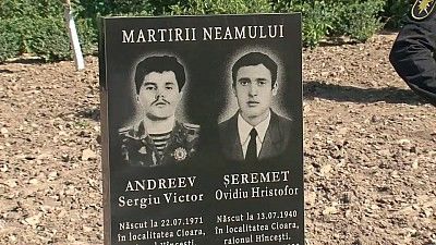 Monument dedicat eroilor ucişi în războiul de la Nistru, inaugurat