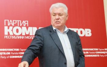 Voronin s-a luat şi de ministrul Agriculturii, Vasile Bumacov