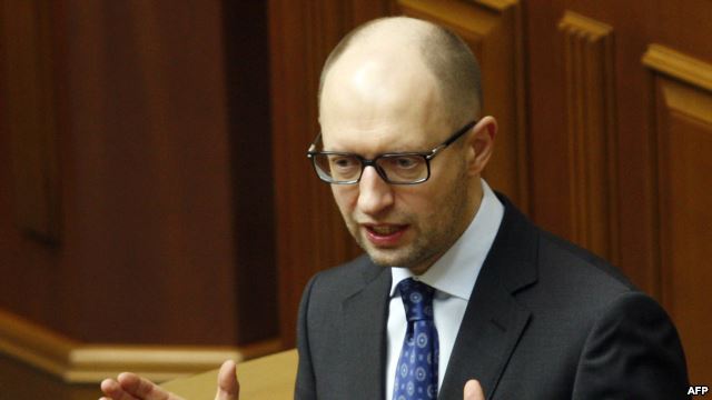 Яценюк подтвердил озвученный ранее прогноз падения экономики Украины на уровне 3%.  Фото: svoboda.org