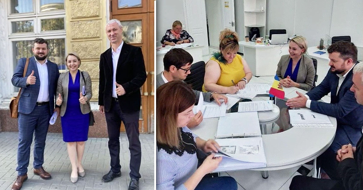 Представители трех партий зарегистрировались для участия в предвыборной гонке. Коллаж: Point.md
