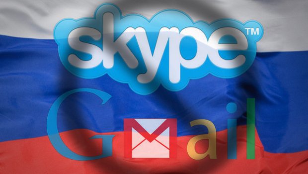 Gmail и Skype обяжут играть по российским правилам.  Фото: ubergizmo.com