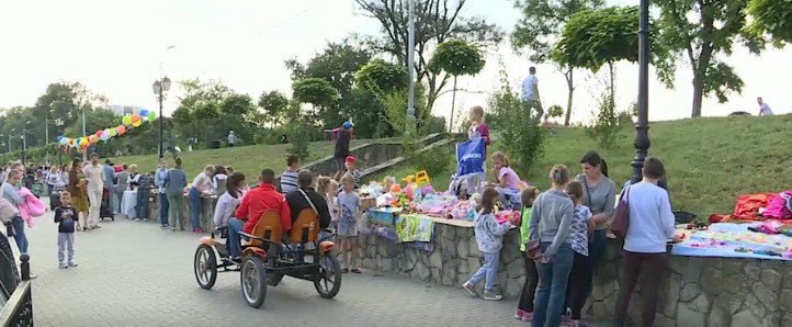 В столице прошла детская благотворительная ярмарка.