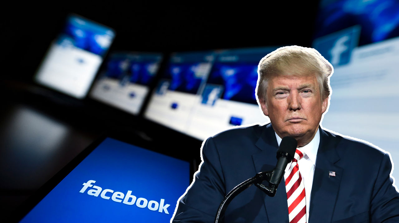 Facebook сохранил блокировку аккаунта Трампа.