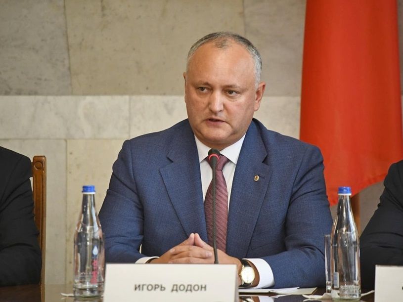 Додон: "Гончаренко - человек Шора".
