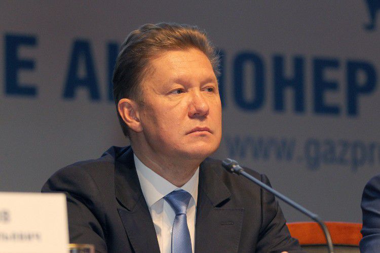 Глава «Газпрома» Алексей Миллер.