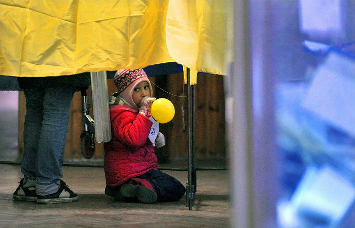 На Украине началось голосование на местных выборах.
