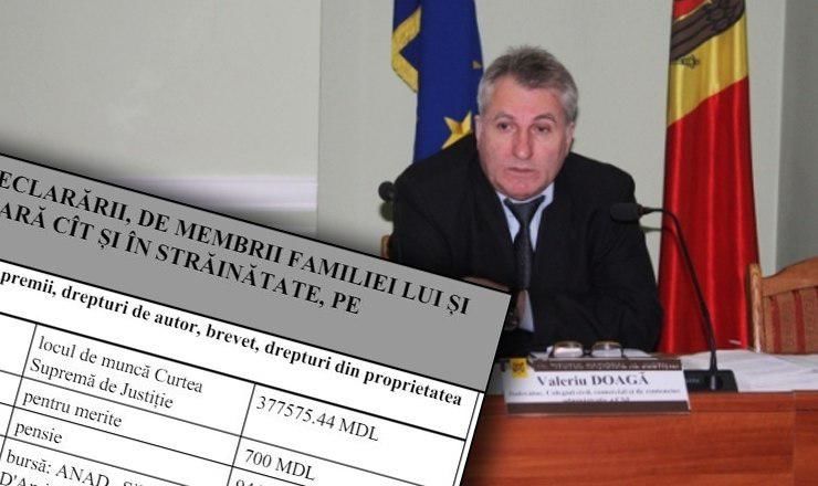Судья, вышедший на пенсию, получил компенсацию в размере 377 000 леев.