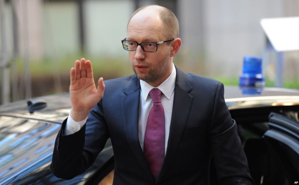 Бывший премьер-министр Украины Арсений Яценюк.