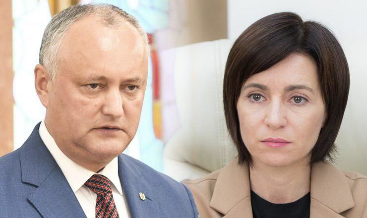Санду считает неуместным предложение Додона по Приднестровью.