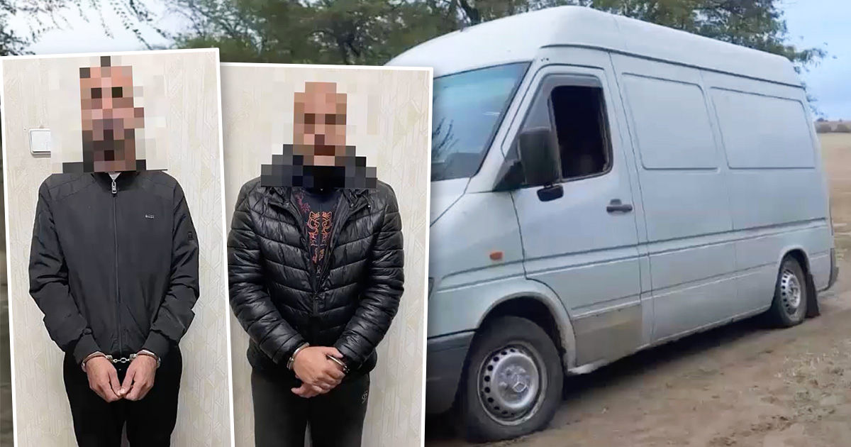 Полиция задержала двух мужчин, угнавших "Mercedes Sprinter" в столице. Коллаж: Point.md