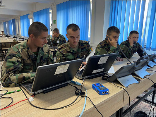 Военные Молдовы участвуют в международных учениях "Цитадель - 2022" в Румынии.