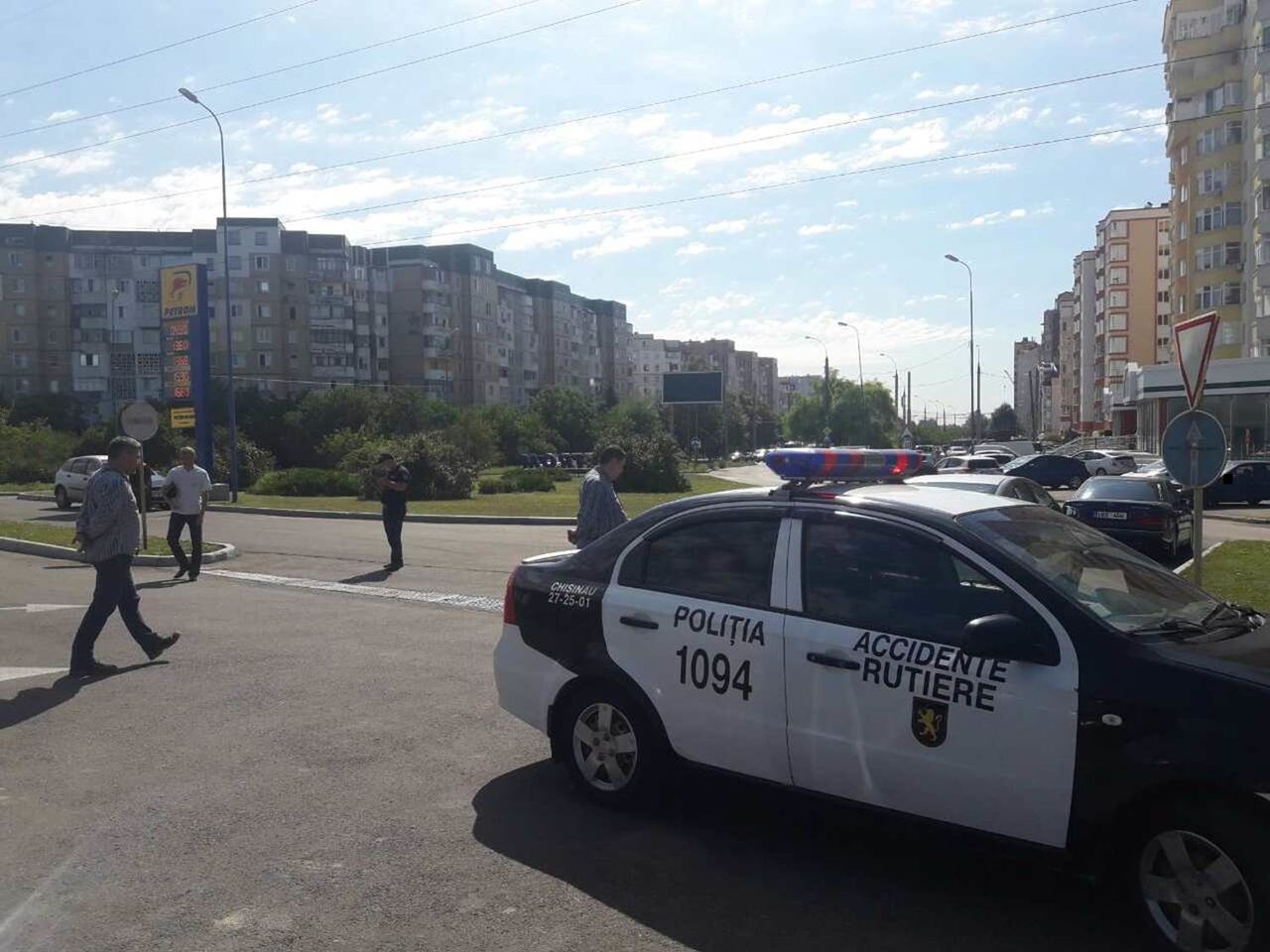 За эти выходные в Кишиневе 3 человека пострадали в ДТП. Фото: politiacapitalei.md.