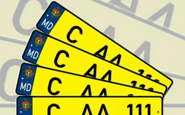 Стоимость нового номерного знака составляет 340 леев.