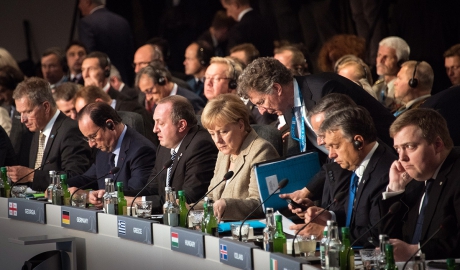 Întrevederea dintre consilierul Angelei Merkel de la sediul Partidului Liberal s-a încheiat cu puţin timp în urmă.