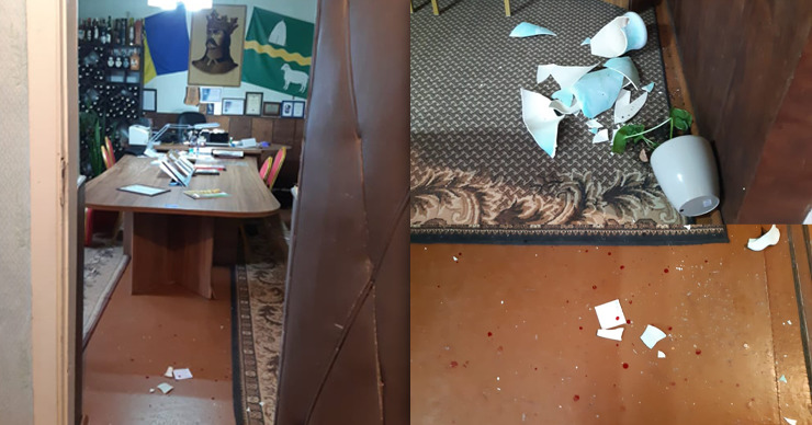 В Хынчештском районе на примара села напал пьяный местный житель. Коллаж: Point.md