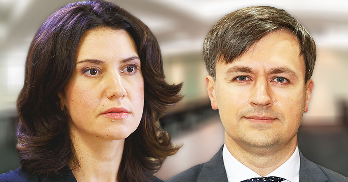 Олеся Стамате прокомментировала отставку Юлиана Русу. Коллаж Point.md.