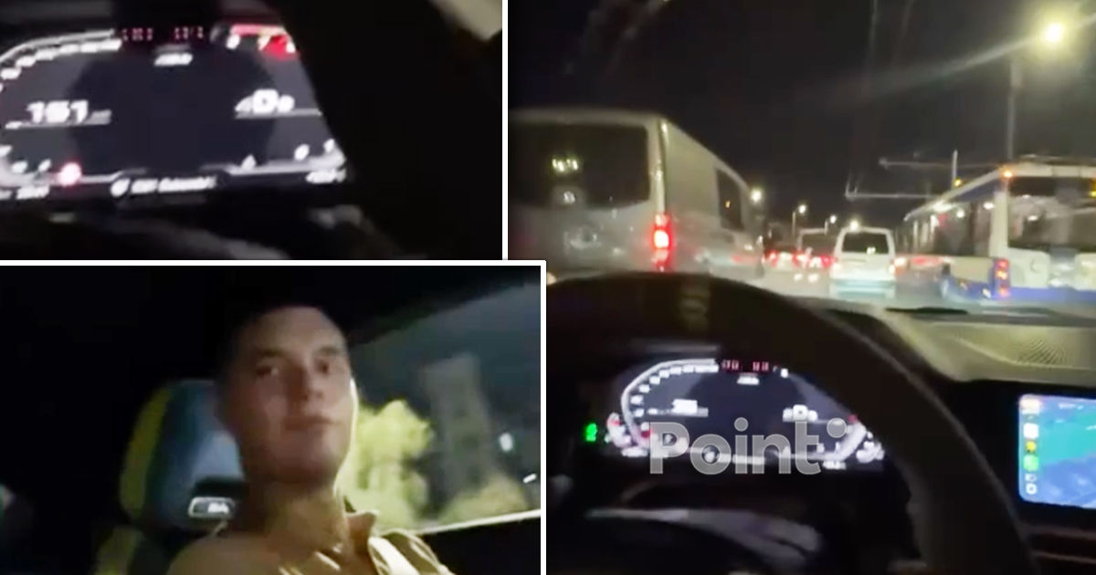 Șoferul unui BMW s-a lăudat că circulă cu 200 km/h în Capitală: A fost sancționat.
