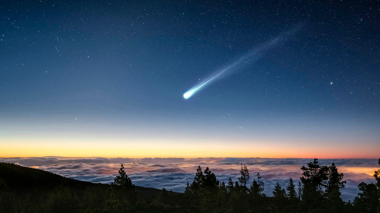 O cometă dispărută de mai bine de 80.000 de ani va fi vizibilă de pe Pământ.
