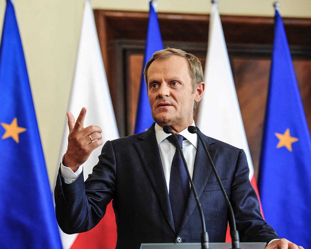 Председатель Евросовета Дональд Туск.