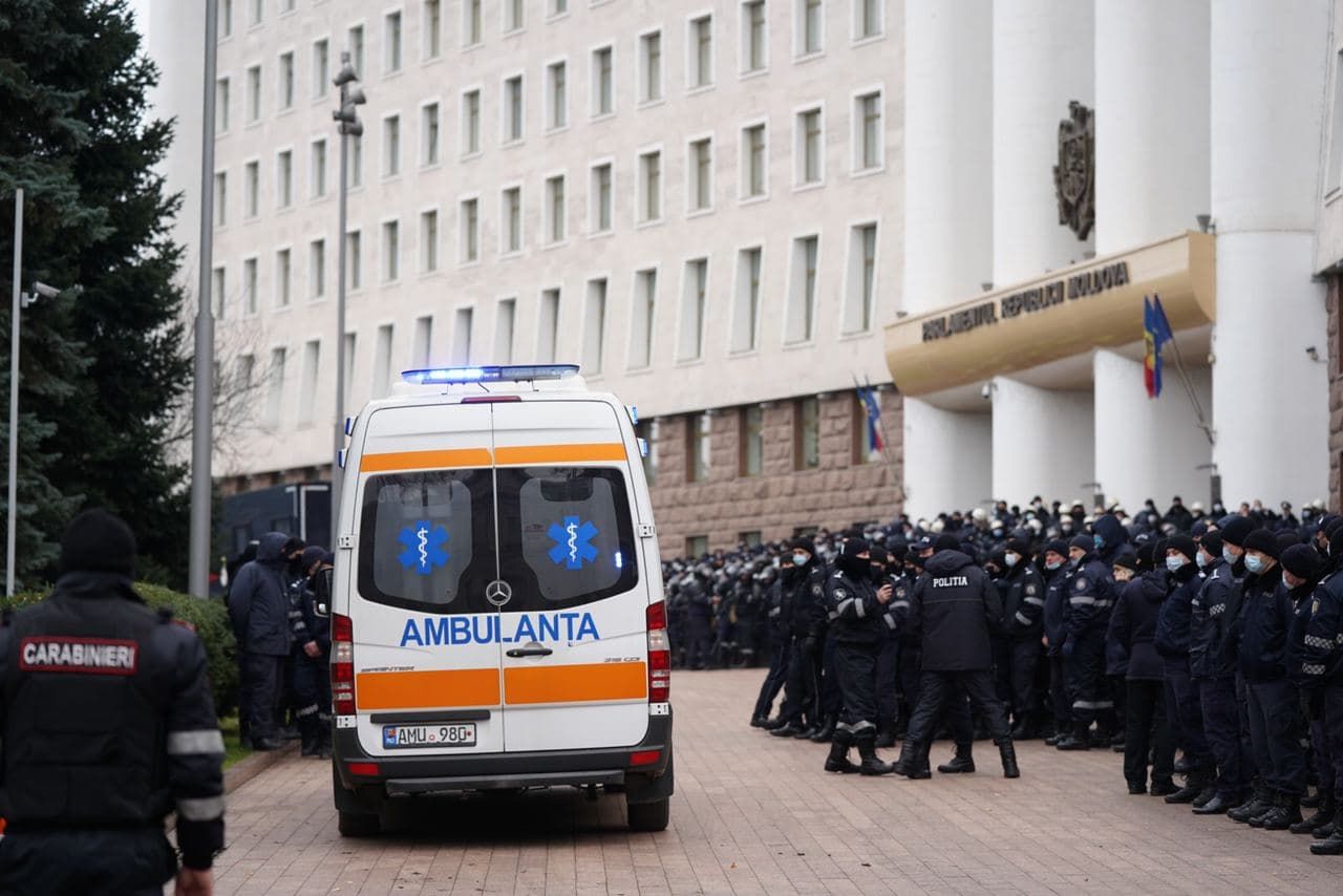 НПО осудили применение слезоточивого газа на протесте фермеров. Фото: Point.