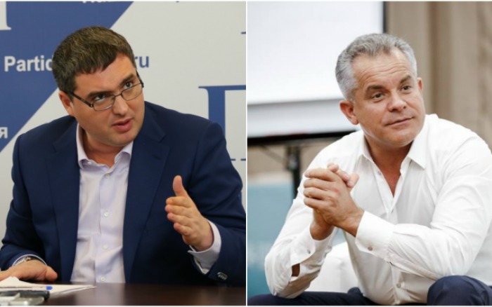 Liderul Partidului Nostru, Renato Usatîi spune că prim-vicepreședintele PDM, Vladimir Plahotniuc ar fi implicat într-o grupare criminală. Foto: adevărul.ro