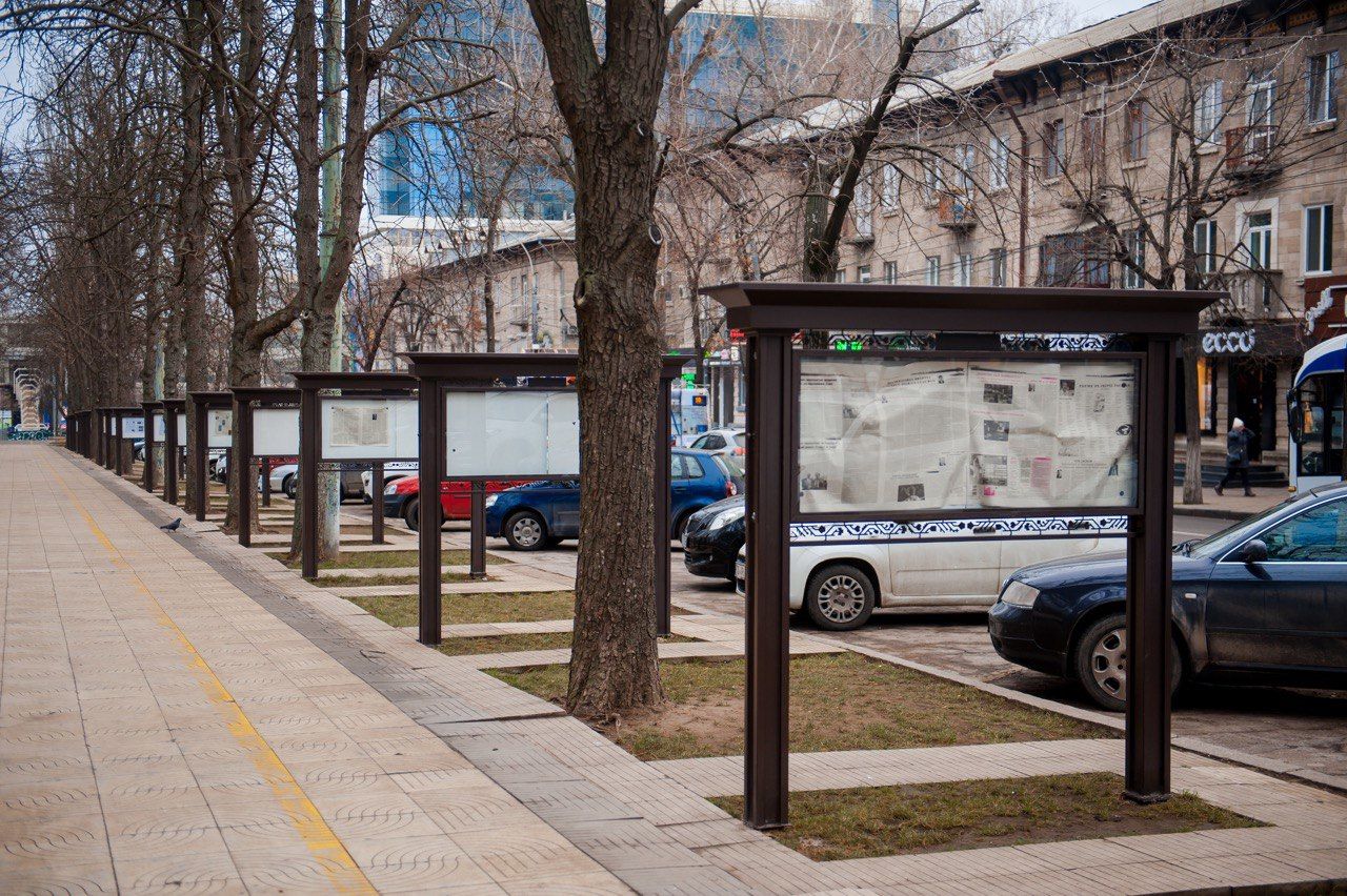 В центре Кишинева возродят Аллею прессы.