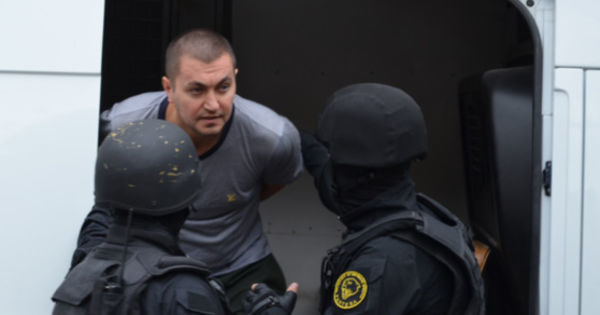 Вячеслав Платон был заснят в автомобиле НАЦ.
