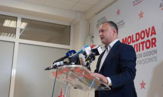 Igor Dodon, candidatul la funcția de Președinte a Republicii Moldova.