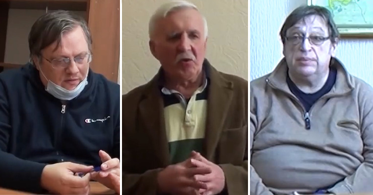 На белорусском ТВ показали признания задержанных по делу о покушении на Лукашенко. Коллаж: Point.md.