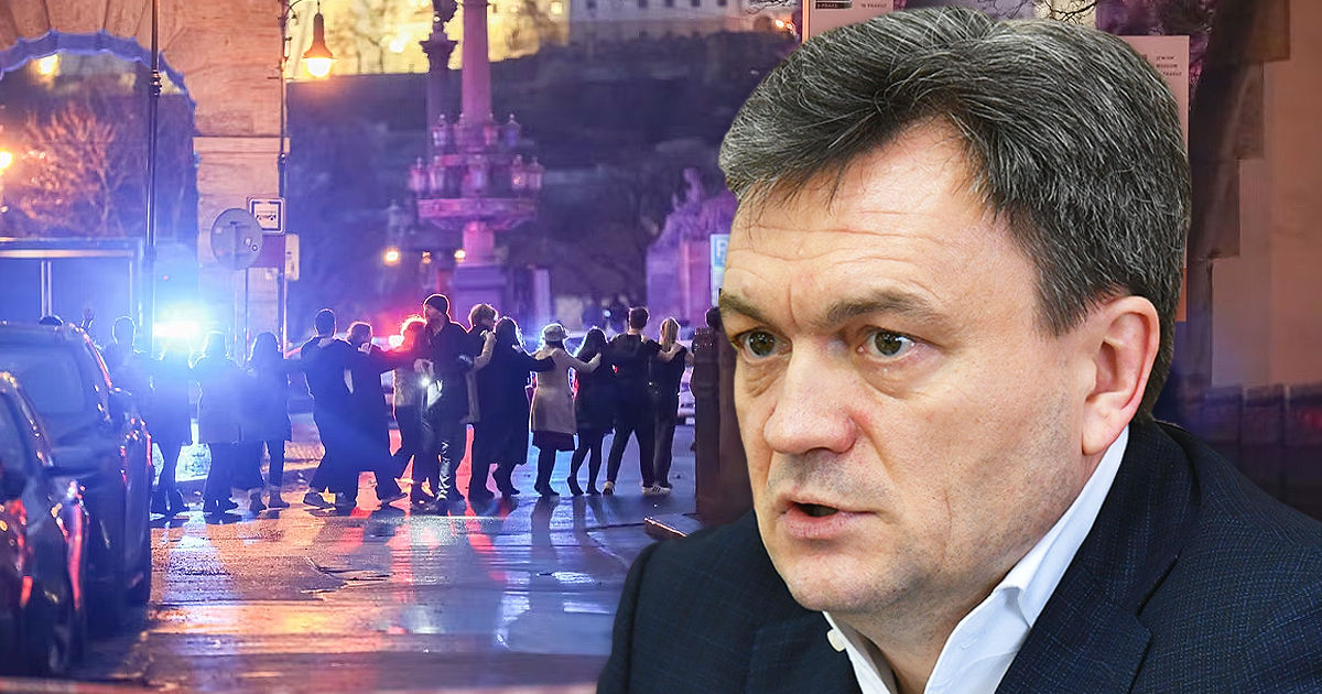 Речан о стрельбе в Праге: Мы едины в печали и солидарны с Чехией.