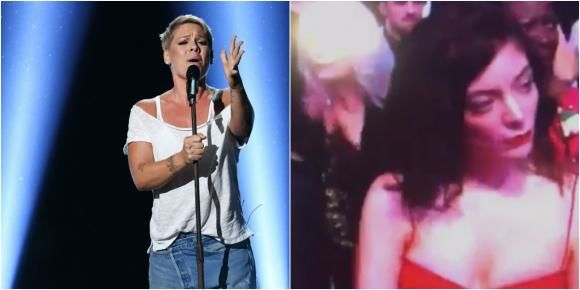 Moment bizar la Grammy. Reacția Lordei după reprezentația lui Pink. Foto: digi24.ro