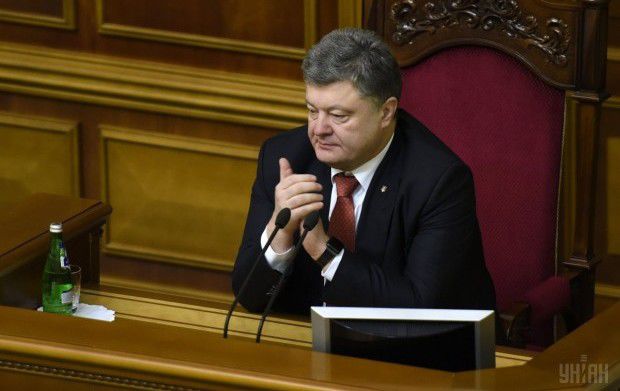 Президент Петр Порошенко.